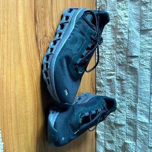 On Women’s Cloudmonster Shoes Size 8 Black